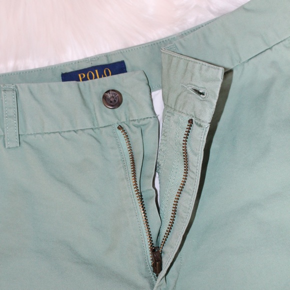 Polo Ralph Lauren, mint green Bermuda  shorts - Picture 4 of 7